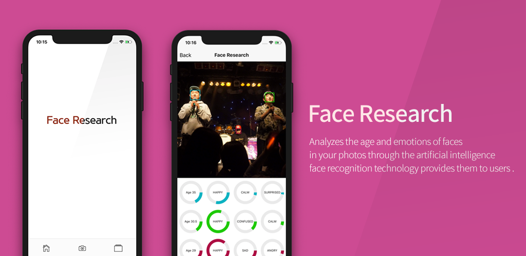 Face Research 모바일 앱 썸네일