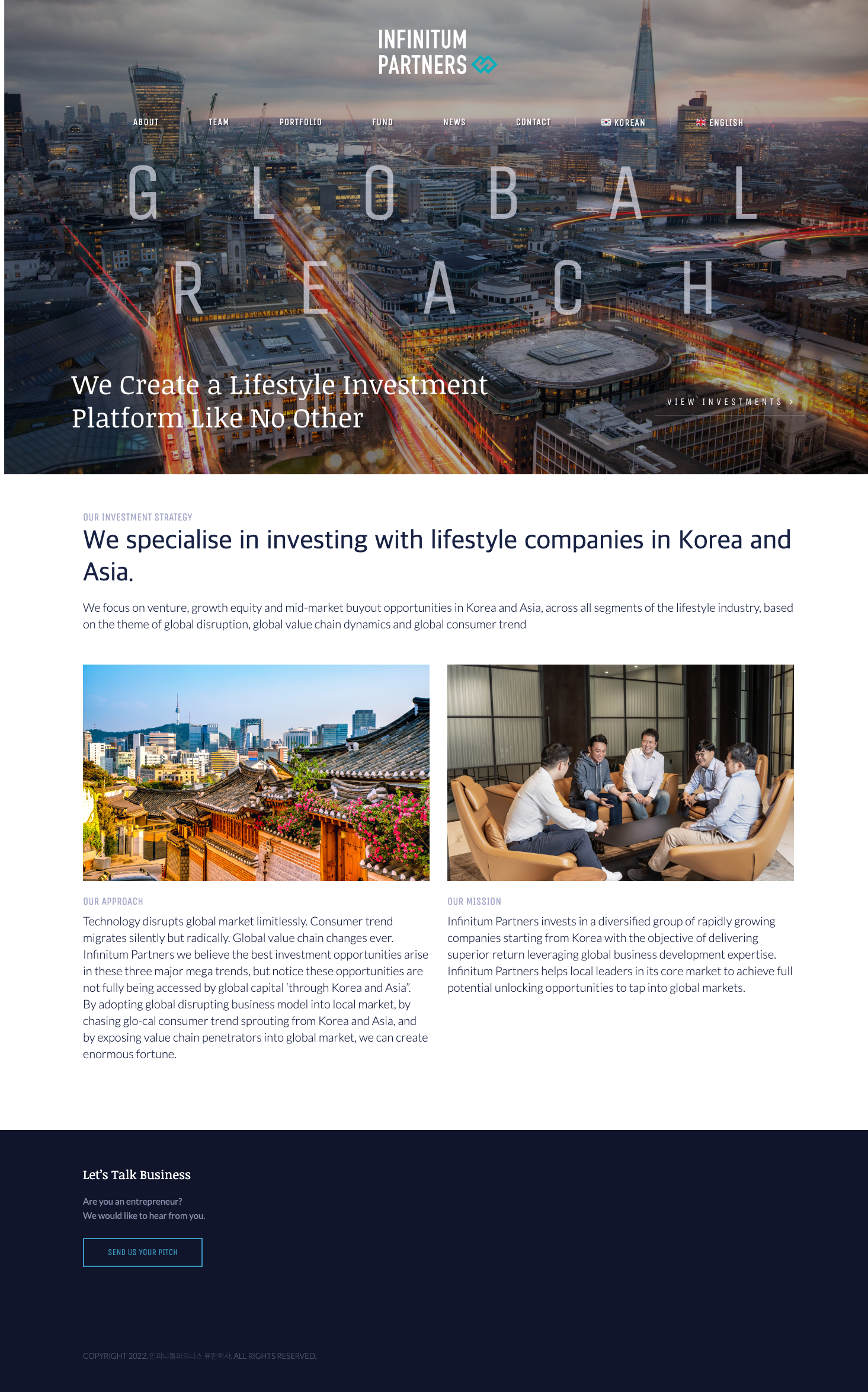 Infinitum Partners VC Homepage thumbnail